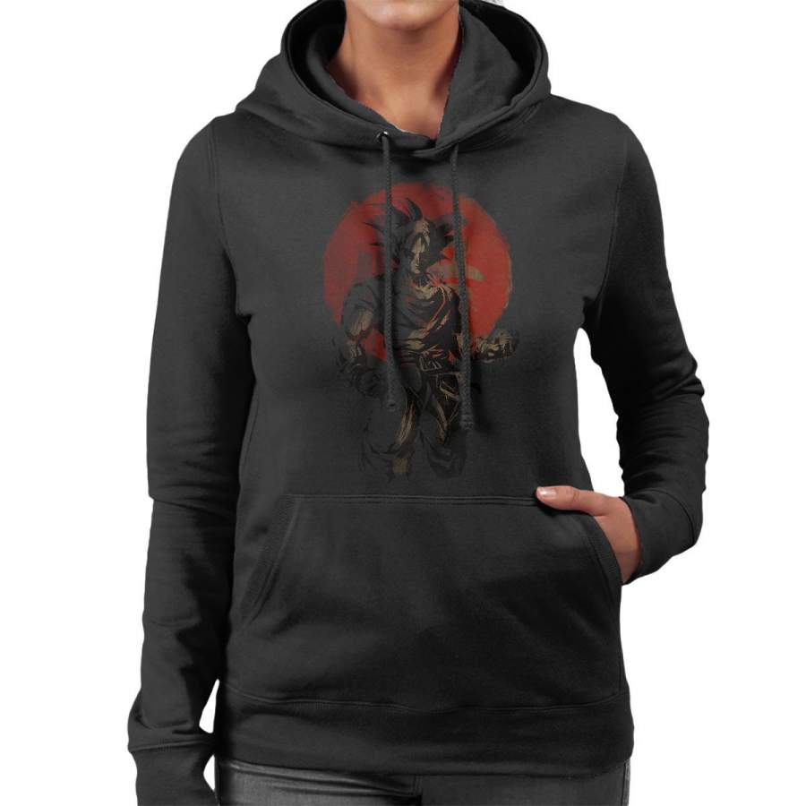 Rising Saiyan Son Goku Dragon Ball Super Women’s Hooded Sweatshirt