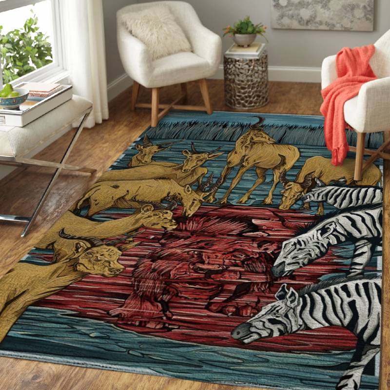 Time to go mobile – Animals Area Rug Carpet