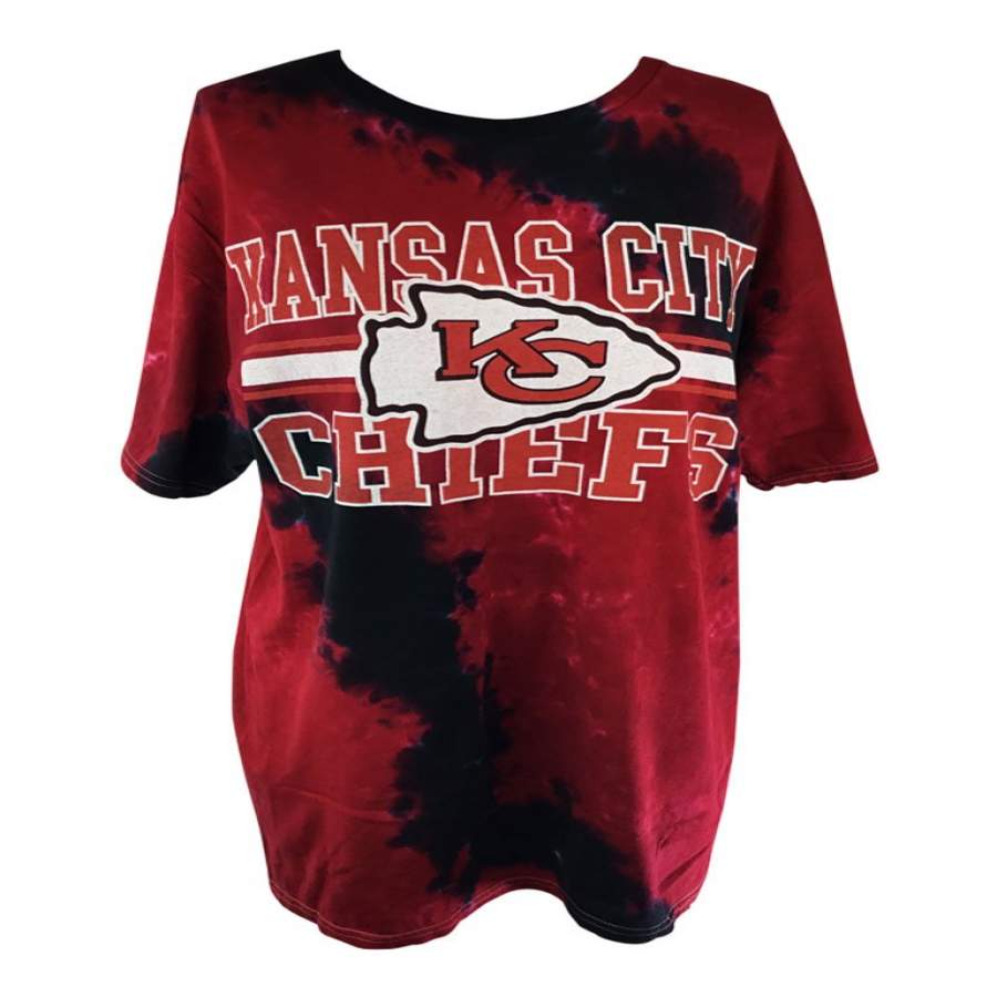 Vintage Kansas City Chiefs Tie Dye Tee T0161