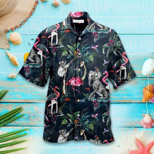 Animal Tropical Hawaiian Shirt | Unisex | Adult | Hw6777