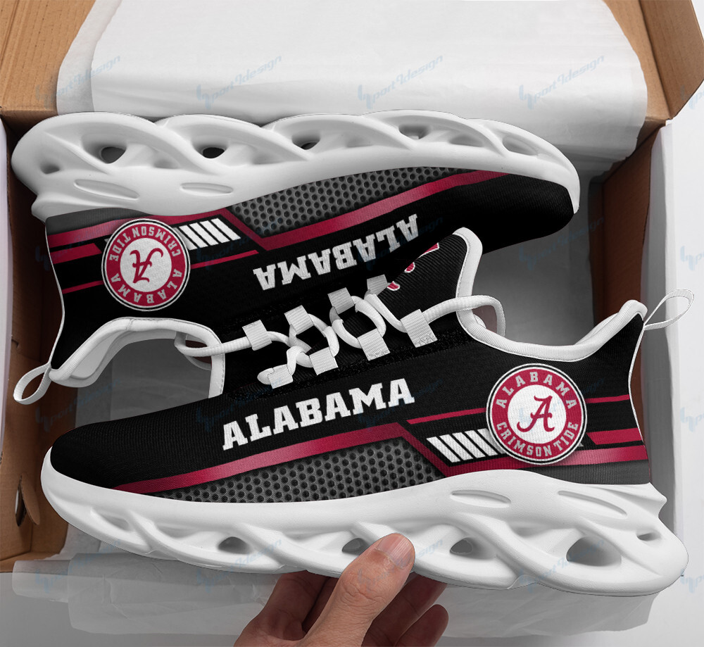 Alabama Crimson Tide Yezy Running Sneakers Bg123