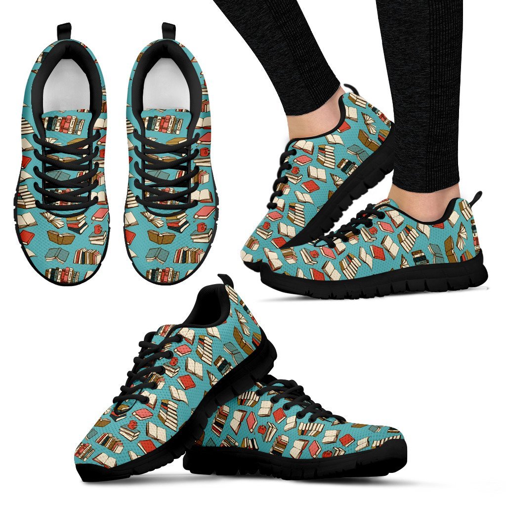 Bookworm Pattern Sneakers – Fit Fit Apparel