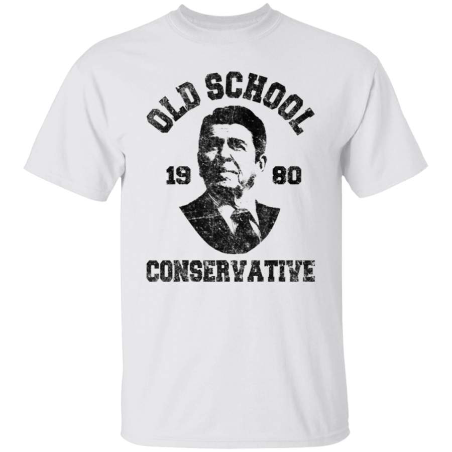 Republican Shirt Old School Conservative Ronald Reagan 1980