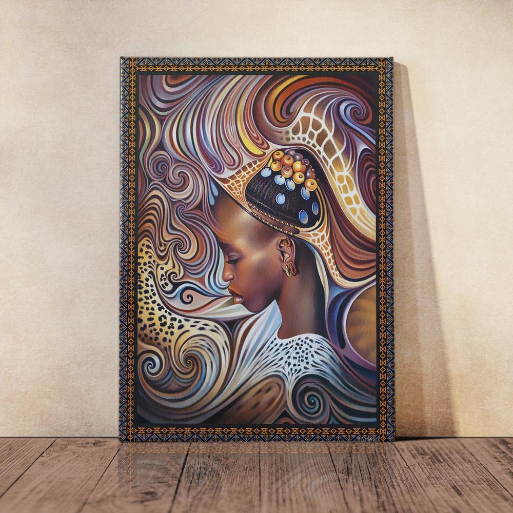 Spirit Of African Personalized Canvas, Poster Custom Design Wall Art