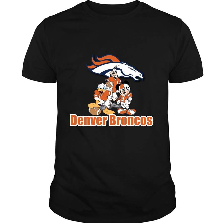 Cartoon Movie T Shirt, Denver Broncos T Shirt