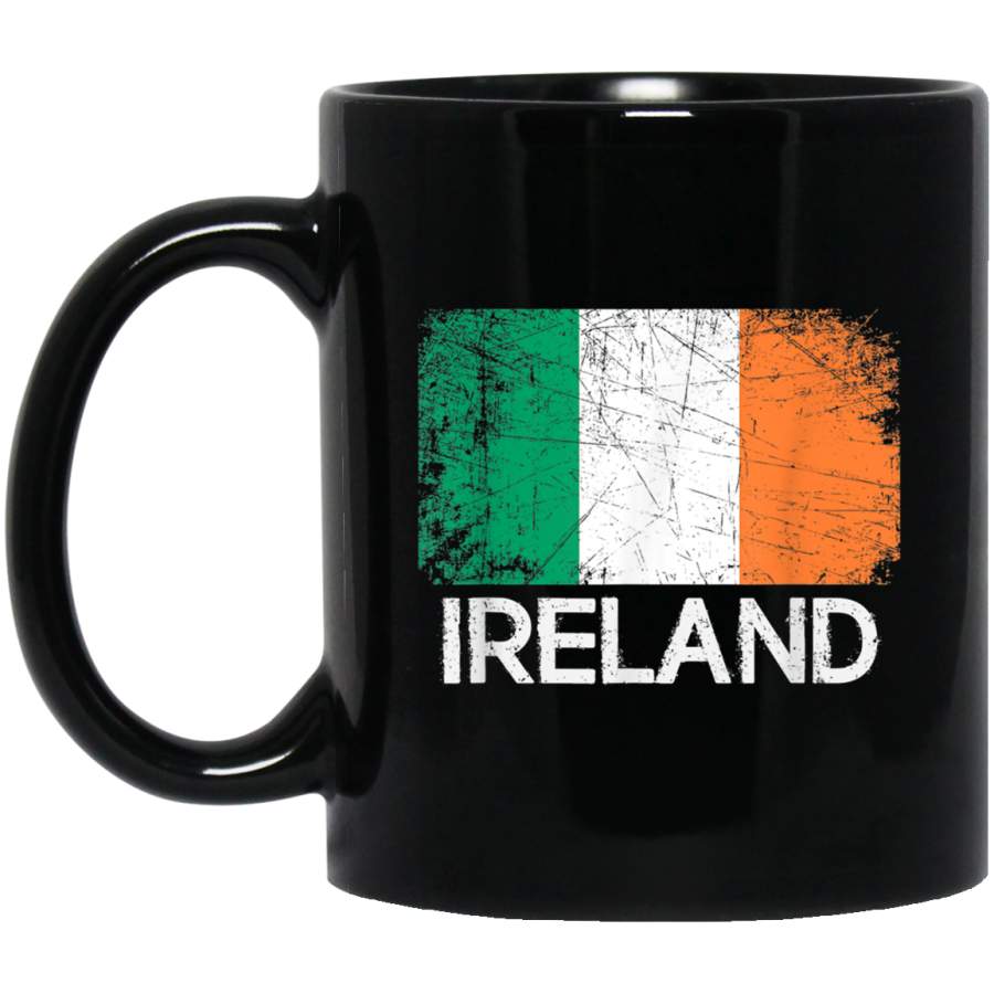 Irish Flag  Vintage Made In Ireland Gift Mug