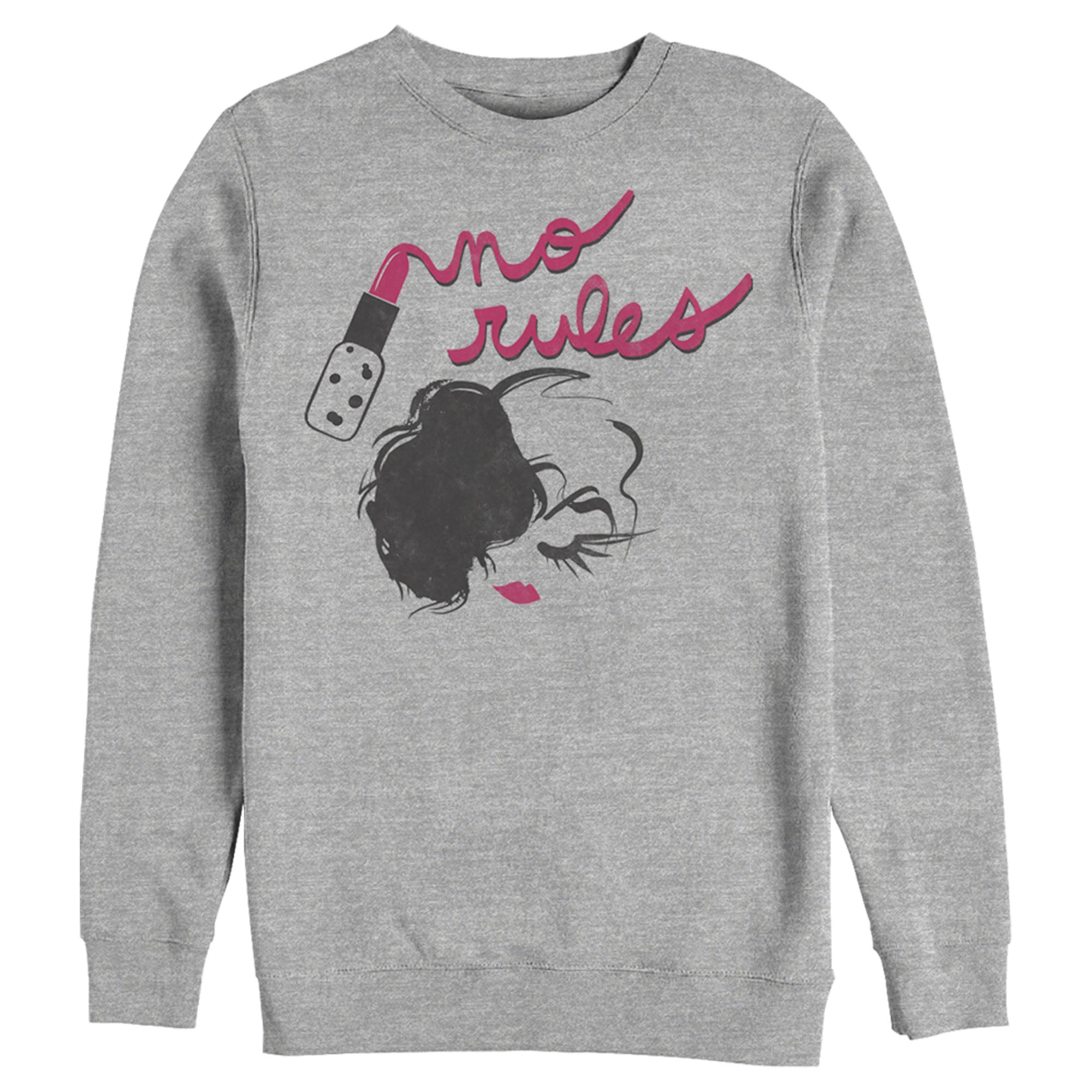 Cruella Men’S No Rules Fashion Sketch  Sweatshirt