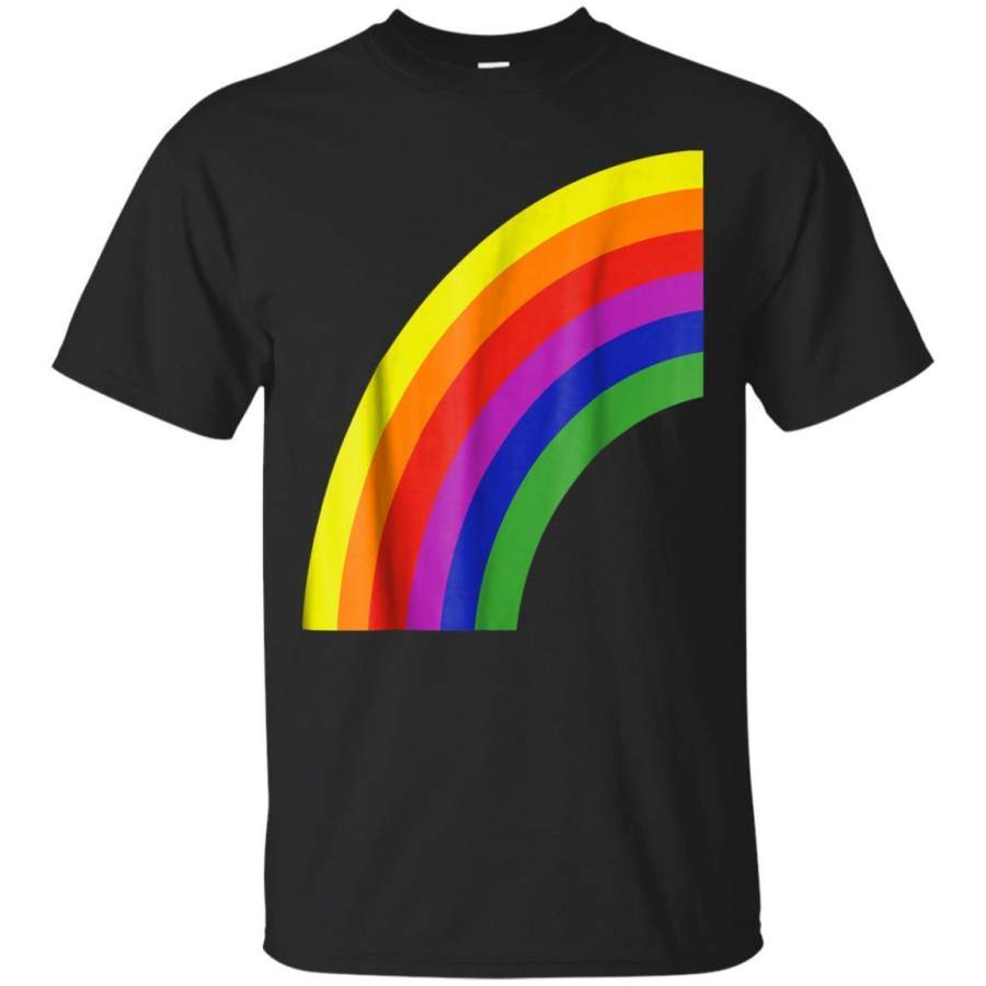 AGR Life Is A Wonderful Rainbow Colorful Graphic Tshirt Jaq T-shirt