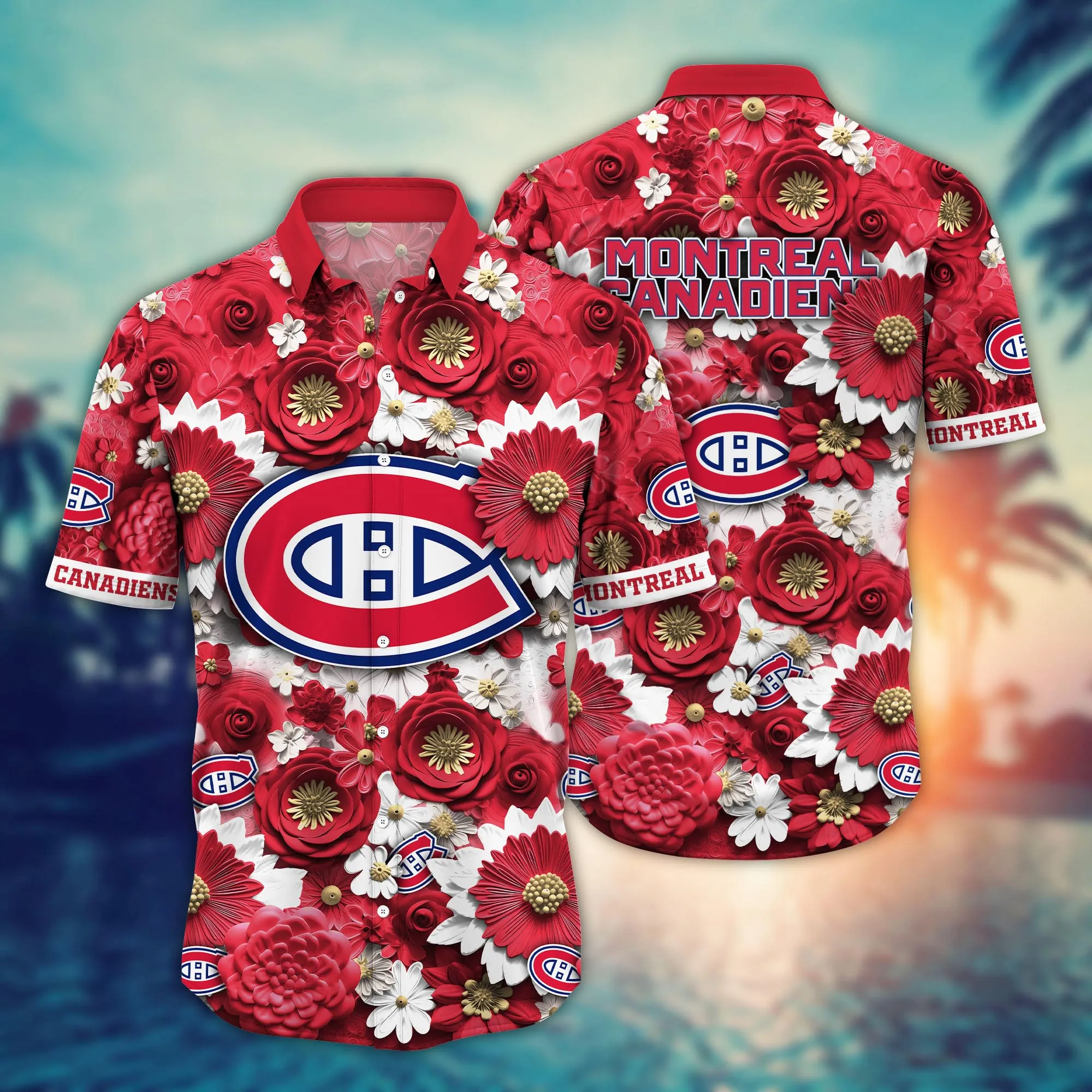 Montreal Canadiens Nhl Hawaiian Shirt Trending For This Summer Customize Shirt Any Team