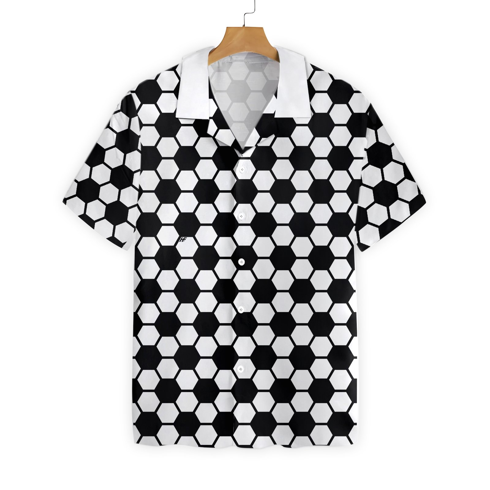 Soccer Ball Pattern 1902 Hawaii Shirt Ha72630