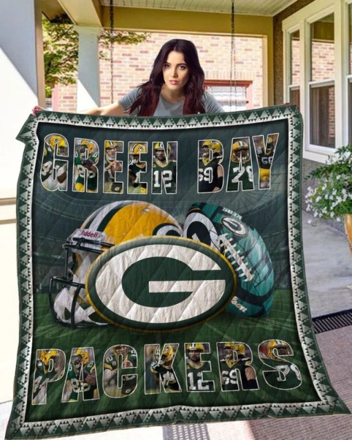 Green Bay Packers V25 3 D Printing Quilt Gift For Fan Football Lovers