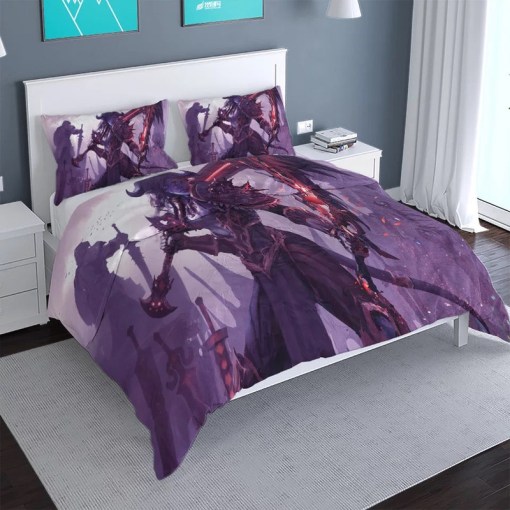 World Of Warcraft 7 Duvet Cover Pillowcase Home Decor 3D Bedding Set 636