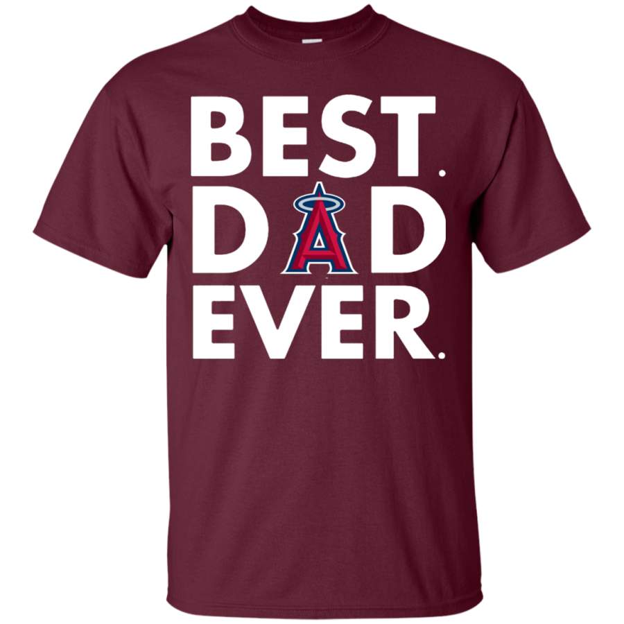 AGR Cover your body with amazing Father’s Day Los Angeles Angels Best Dad Ever Shirt-Father’s Day Shirt