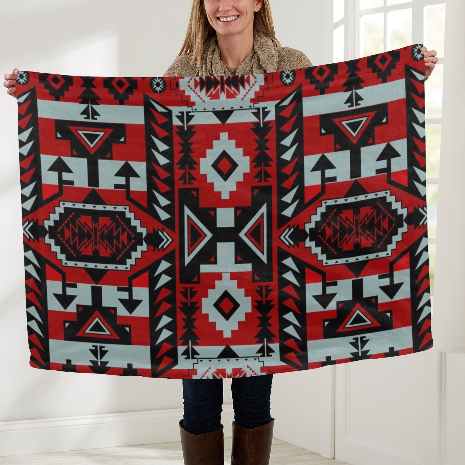 Chiefs Mountain Candy Sierra Dark Baby Blanket 40″X50″