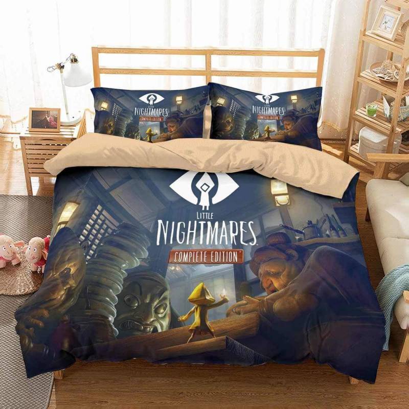 3D Customize Little Nightmares Bedding Set Duvet Cover Set Bedroom Set Bedlinen