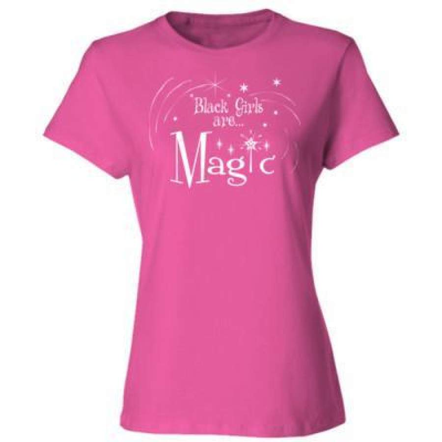 AGR Black Girls Are Magic – Ladies’ Cotton T-Shirt