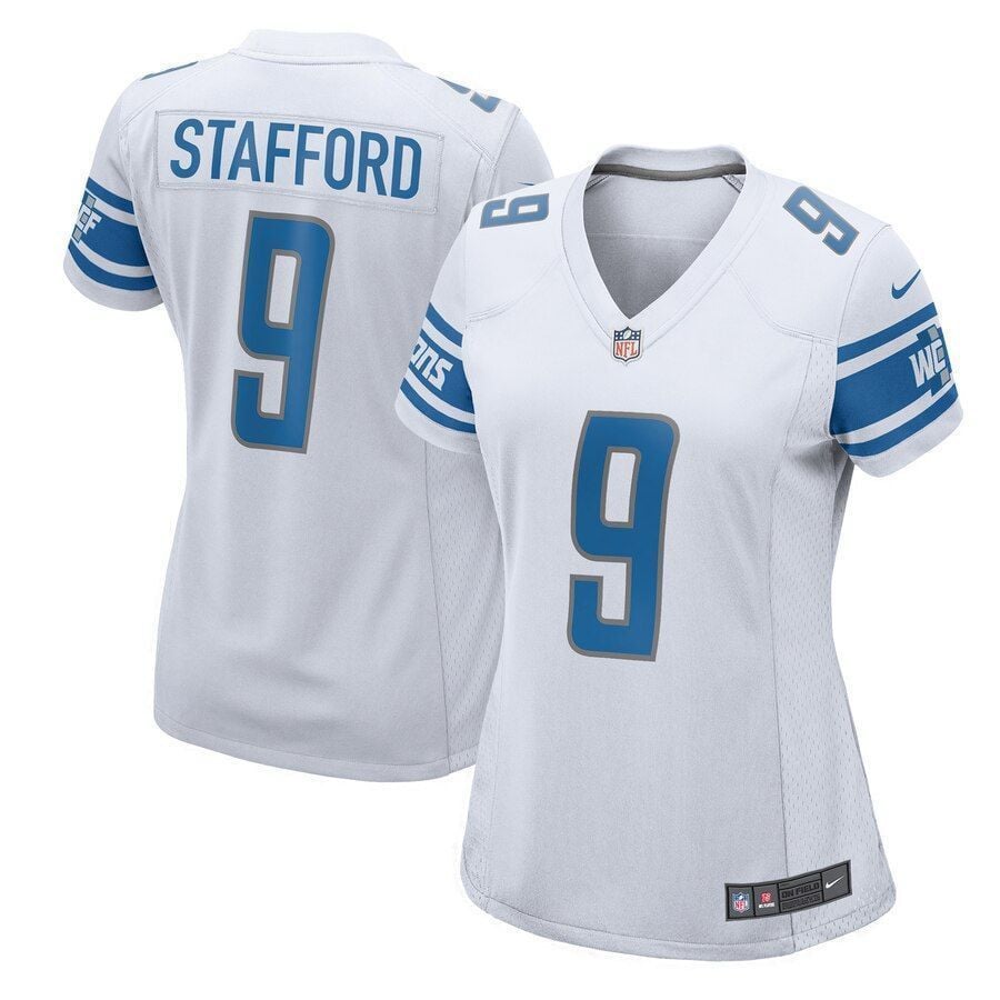 Matthew Stafford Detroit Lions Wo2017 Game White 3D Jersey