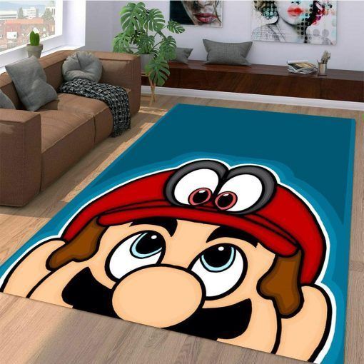 The 20 Rug Super Mario Close Up Area Rugs Living Room Carpet FN021208 Christmas Gift Floor Decor