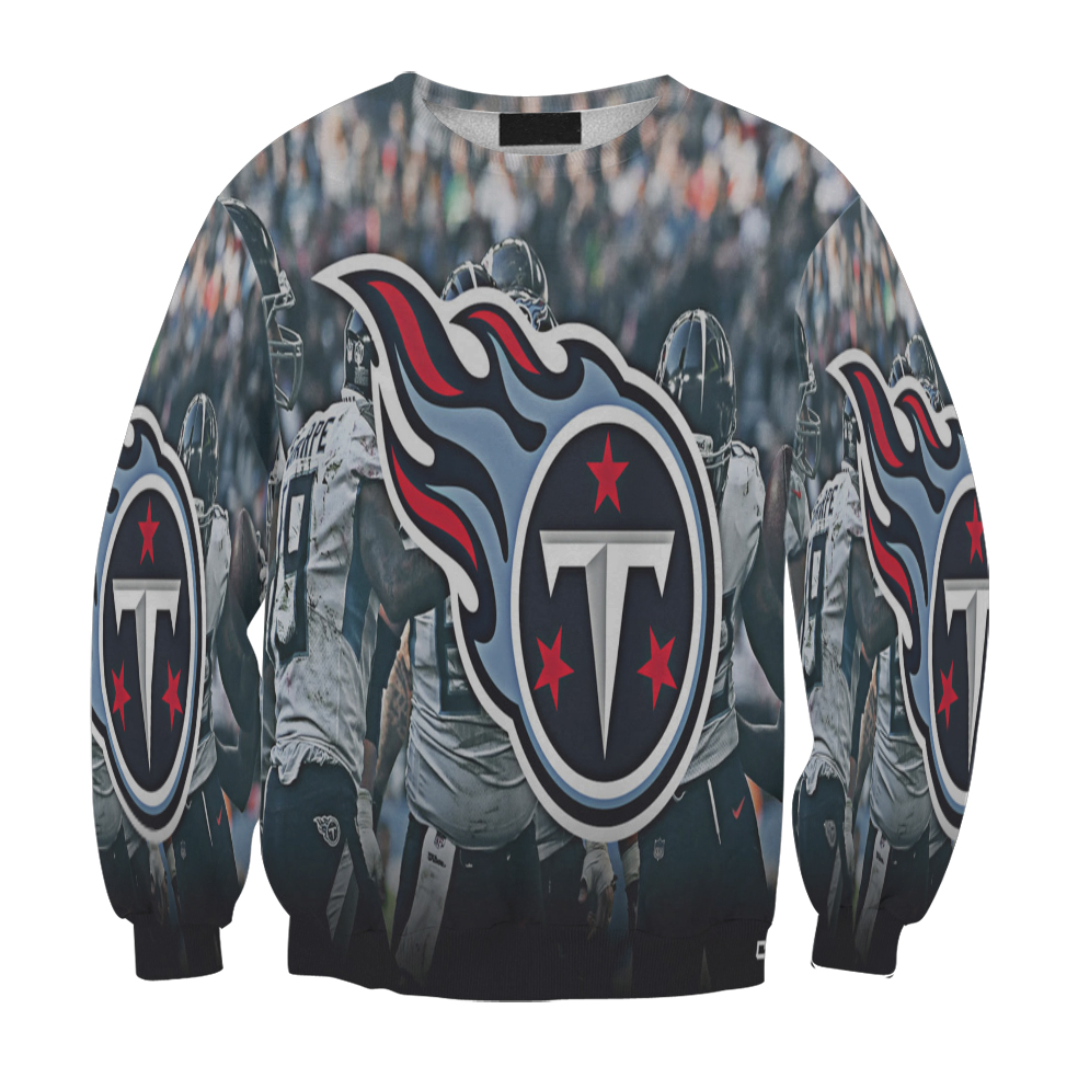 Tennessee Titans Emblem V20 Gift For Fan 3D Full Printing Sweatshirt