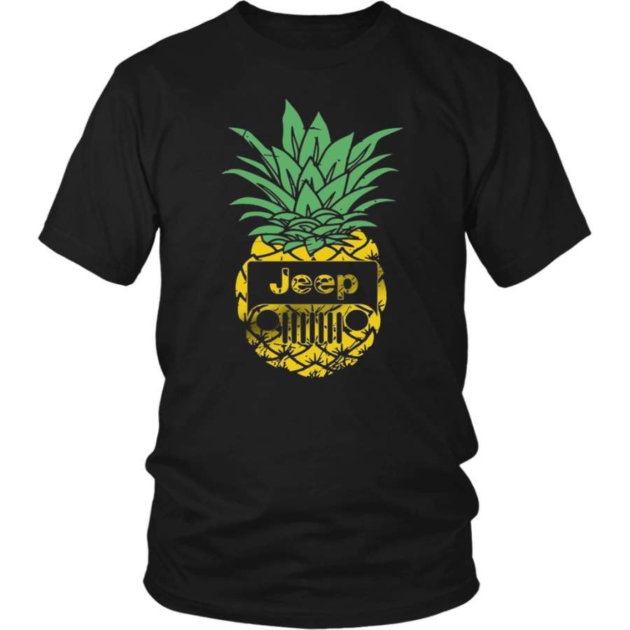 Funny Pineapple Jeep T Shirts Vintage