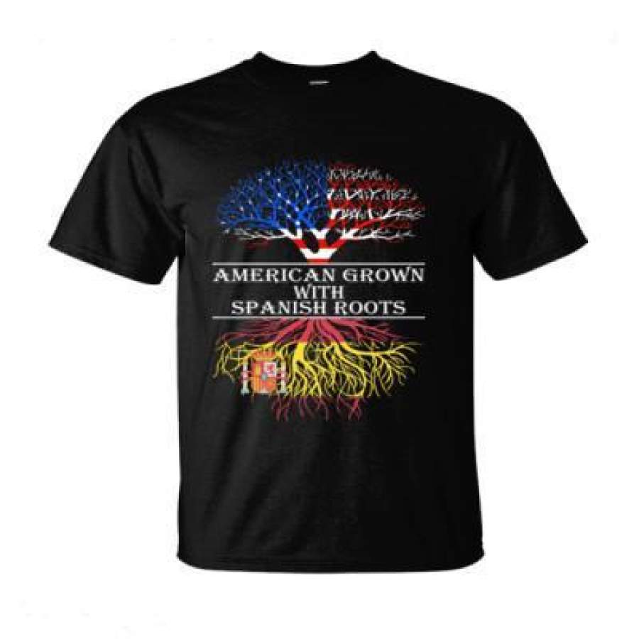 AGR American Grown With Spanish Roots – Ultra-Cotton T-Shirt