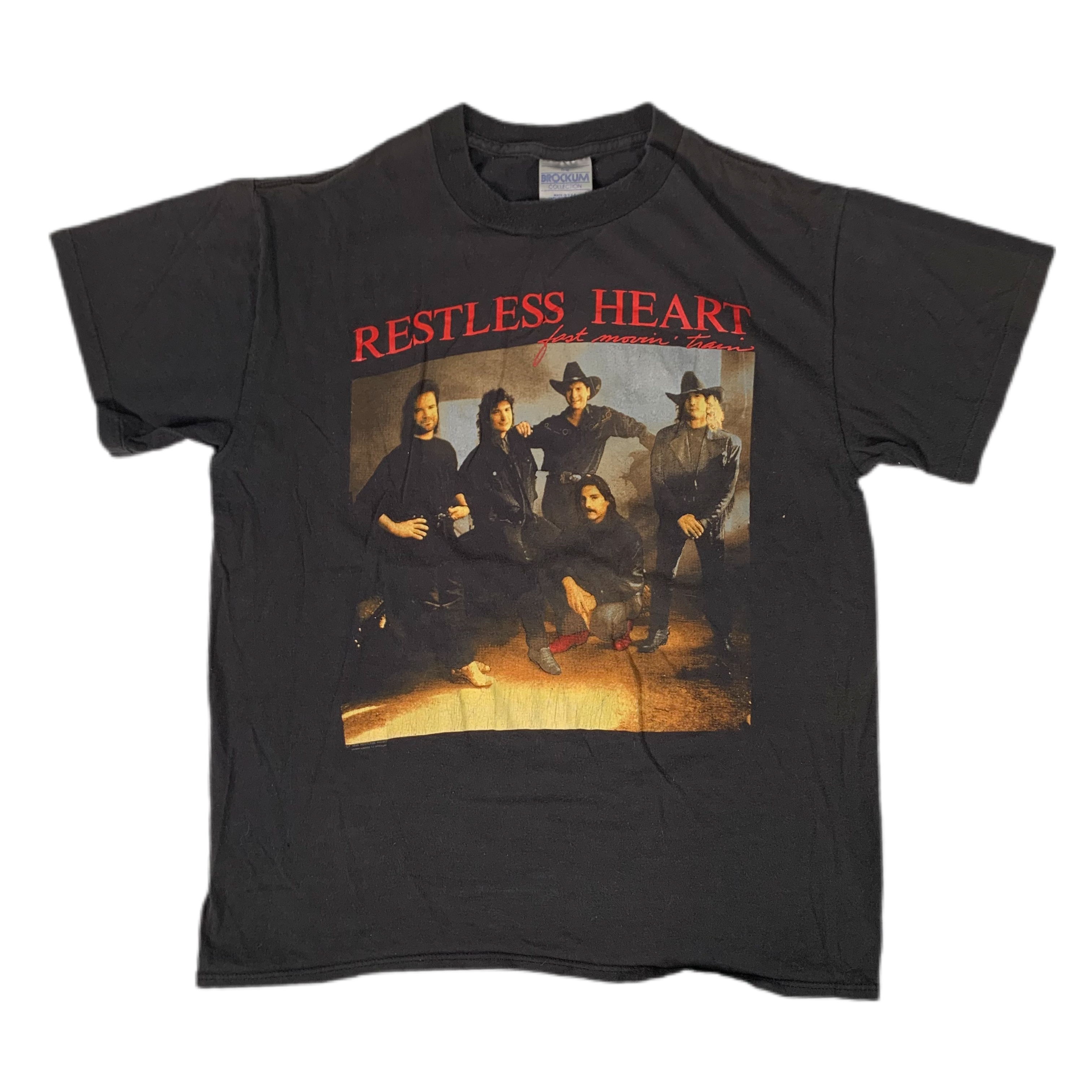 Vintage Restless Heart “Fast Movin’ Train” T-Shirt