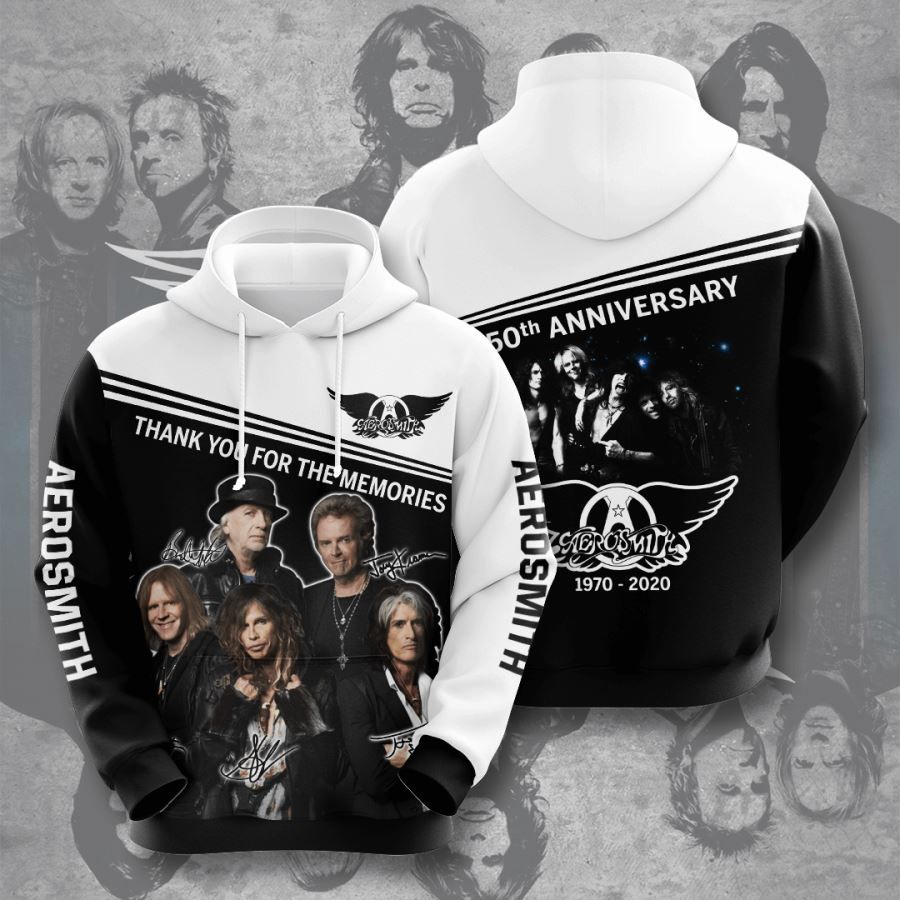 Aerosmith No19 Custom Hoodie 3D