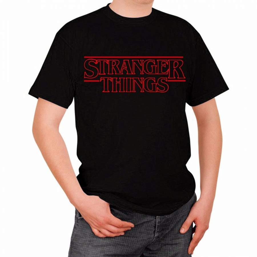Stranger Things Maglia T-shirt T Shirt Mike Eleven Dustin Serie Tv ...
