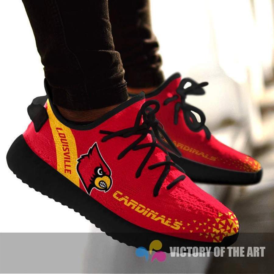 Line Logo Louisville Cardinals Sneakers As Special Shoes