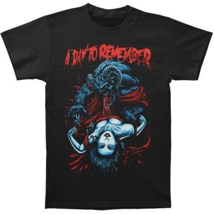 A Day To Remember Men’s Beauty And The Beast Black T-Shirt