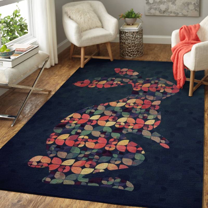 The Pattern Rabbit – Animals Area Rug Carpet