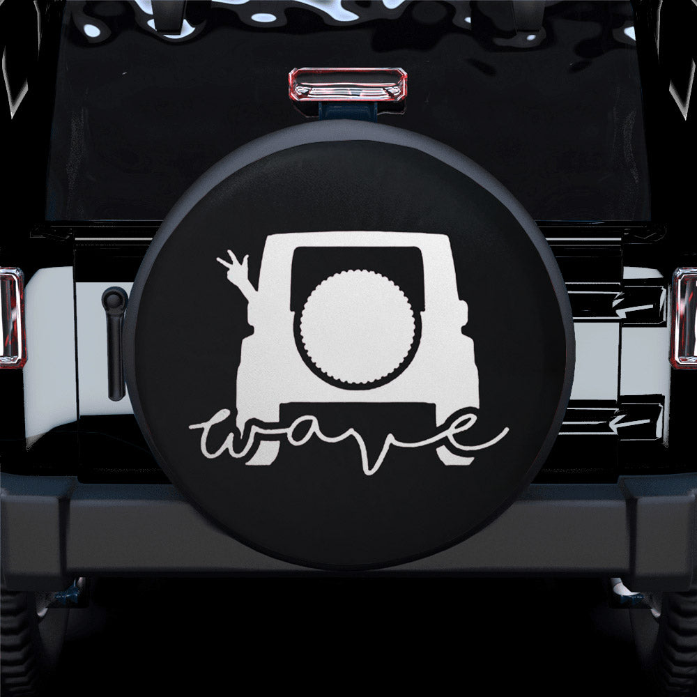 Wave Jeep Car Spare Tire Covers Gift For Campers