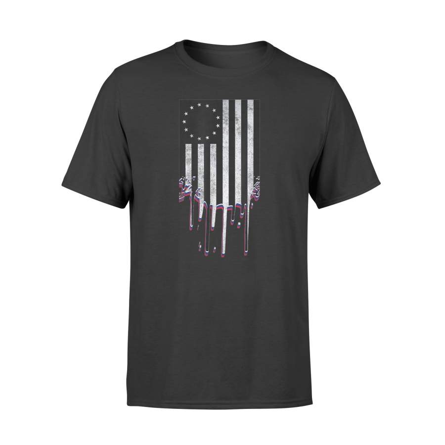 Patriotism Betsy Ross Flag USA America Shirt – Standard T-shirt
