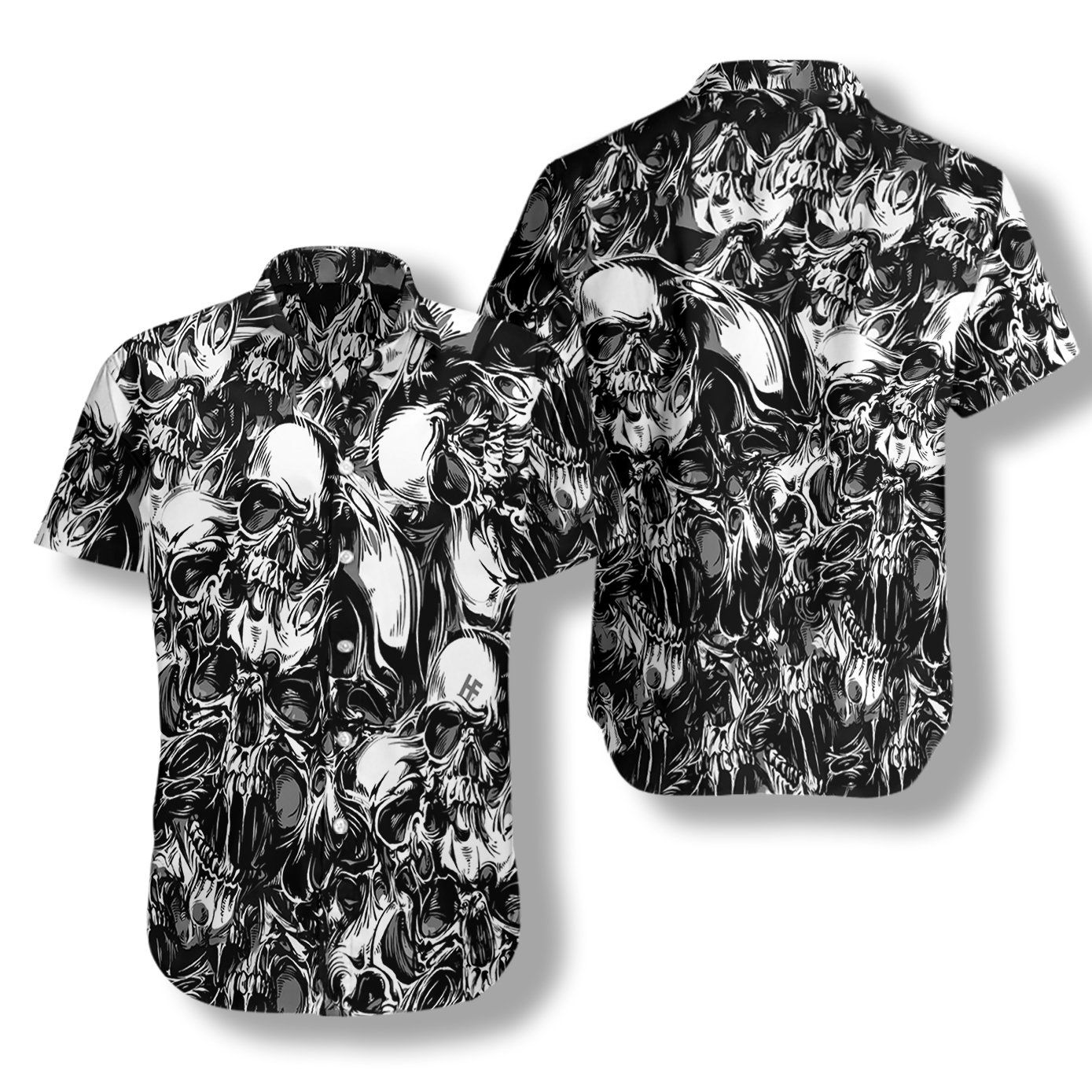 Skull Pattern 1708 Hawaii Shirt Ha82048