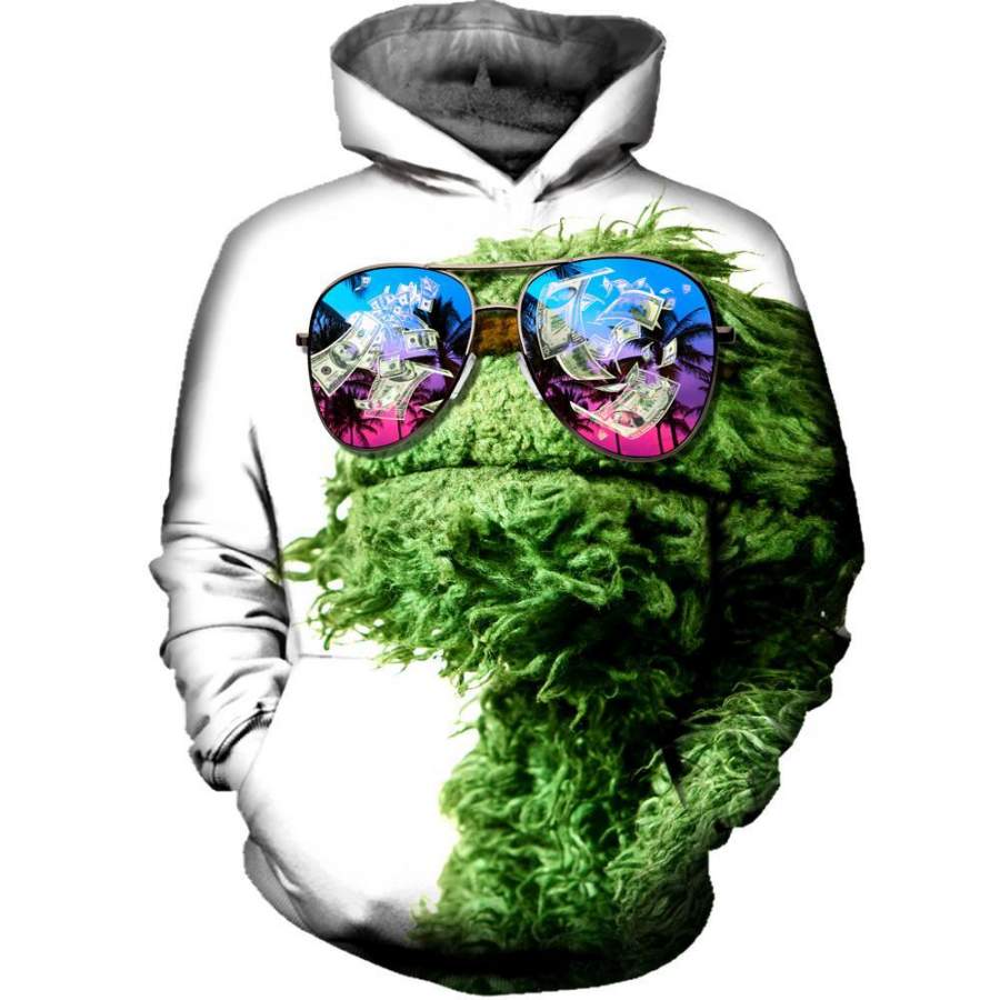 Oscar The Nug Men/Women All-Over Print 3D Hoodie