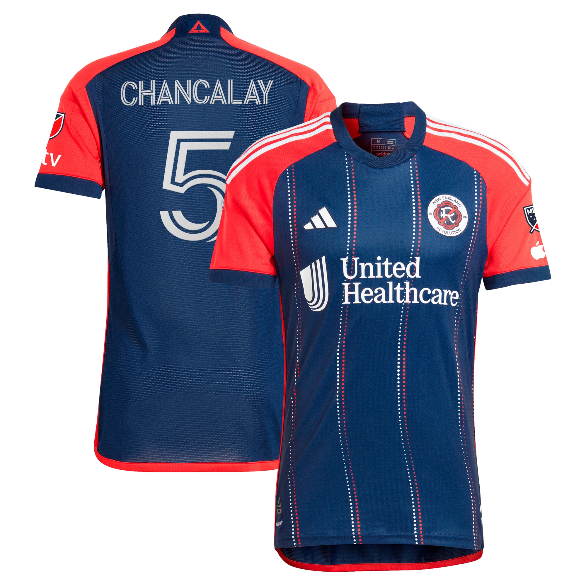 Tomás Chancalay New England Revolution 2024 Boston Tea Party Authentic Player Jersey  Navy