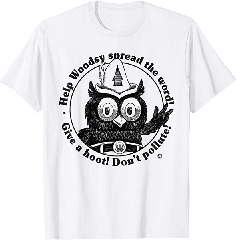 Woodsy Owl Give a Hoot Don’t Pollute Vintage T-Shirt