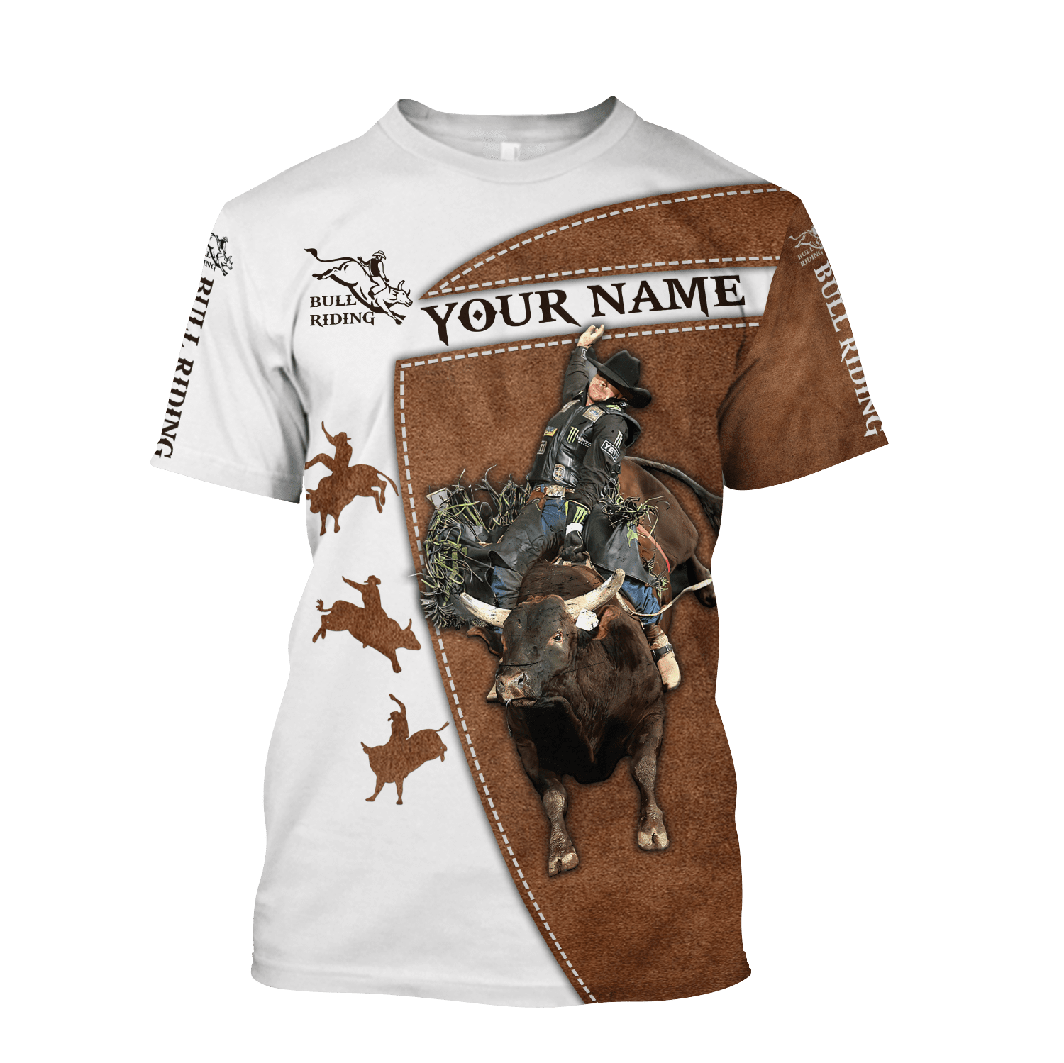 Bull Riding 3D All Over Printed Unisex Shirts Bull Rider Unisex 3D All Over Printed Hoodie, T Shirt, Zip Up Hoodie