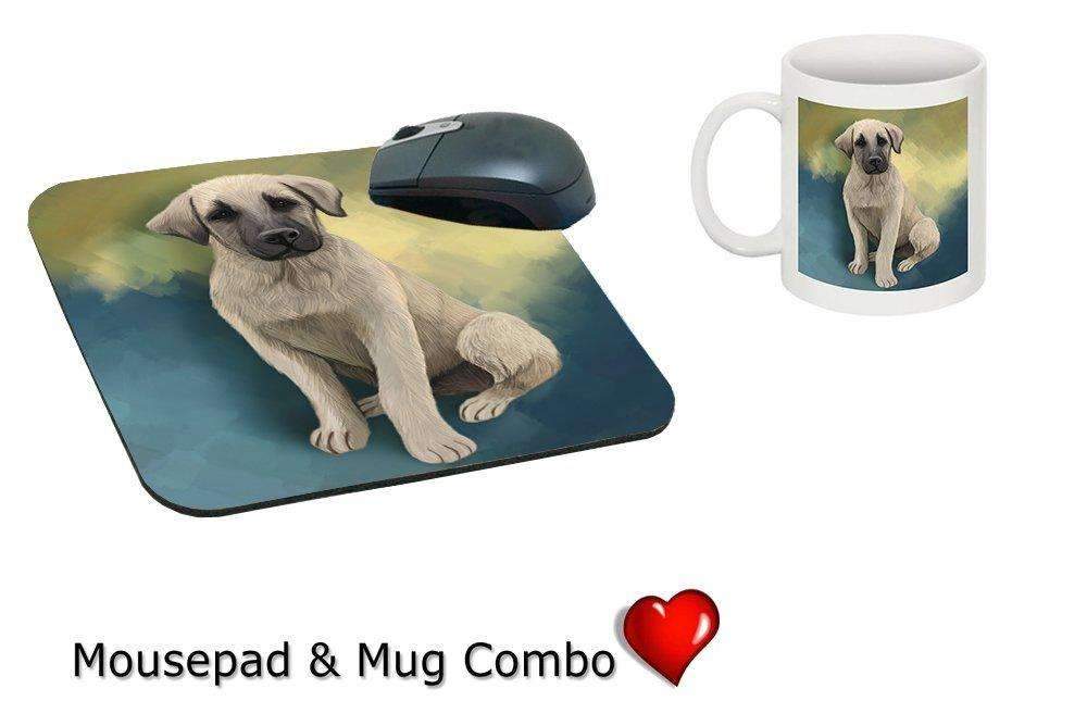 Anatolian Shepherd Puppy Dog Mug & Mousepad Combo Gift Set