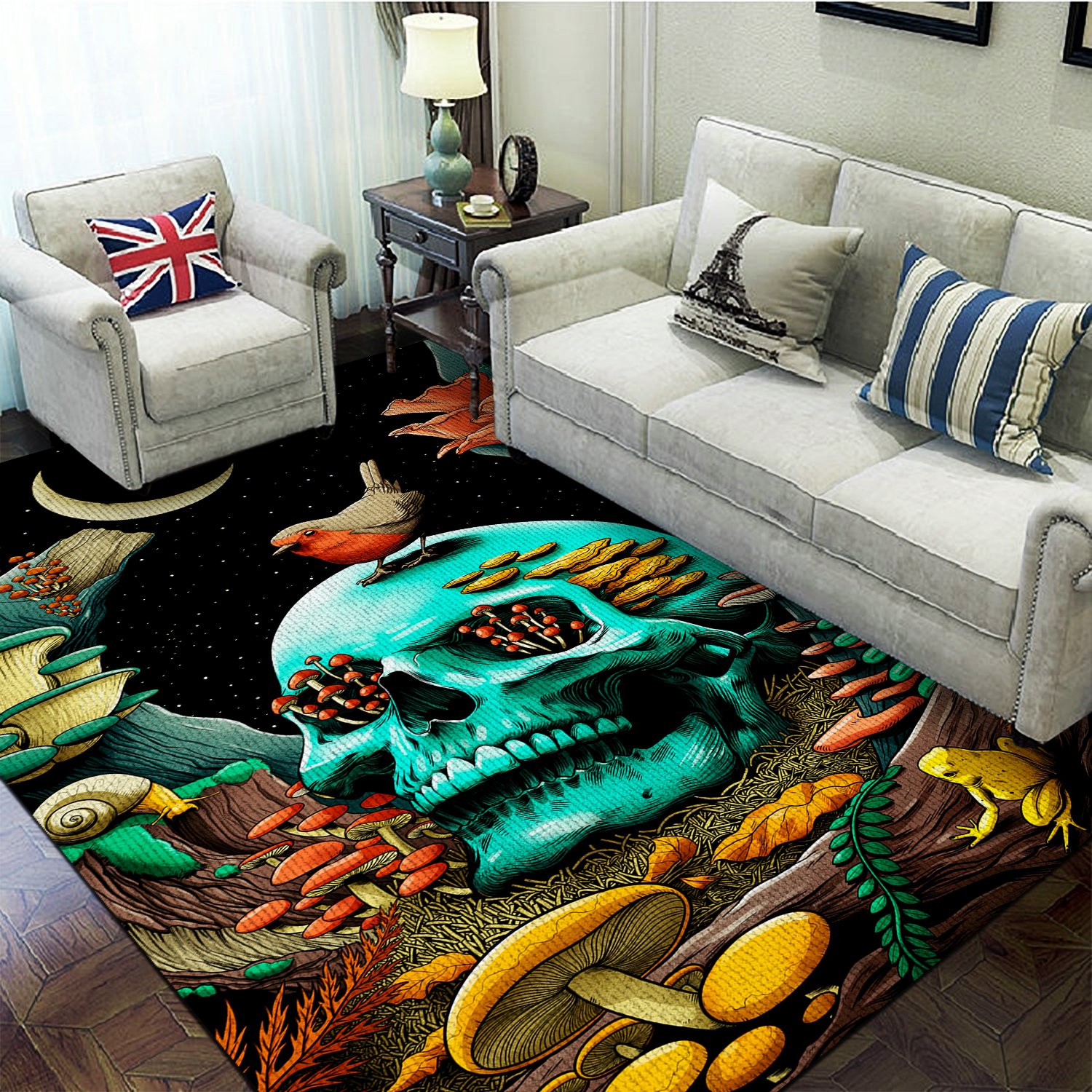 Skull Area Rug – 04349