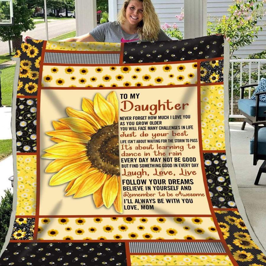 I’ll Always Be With You Blanket Gift For Daughter