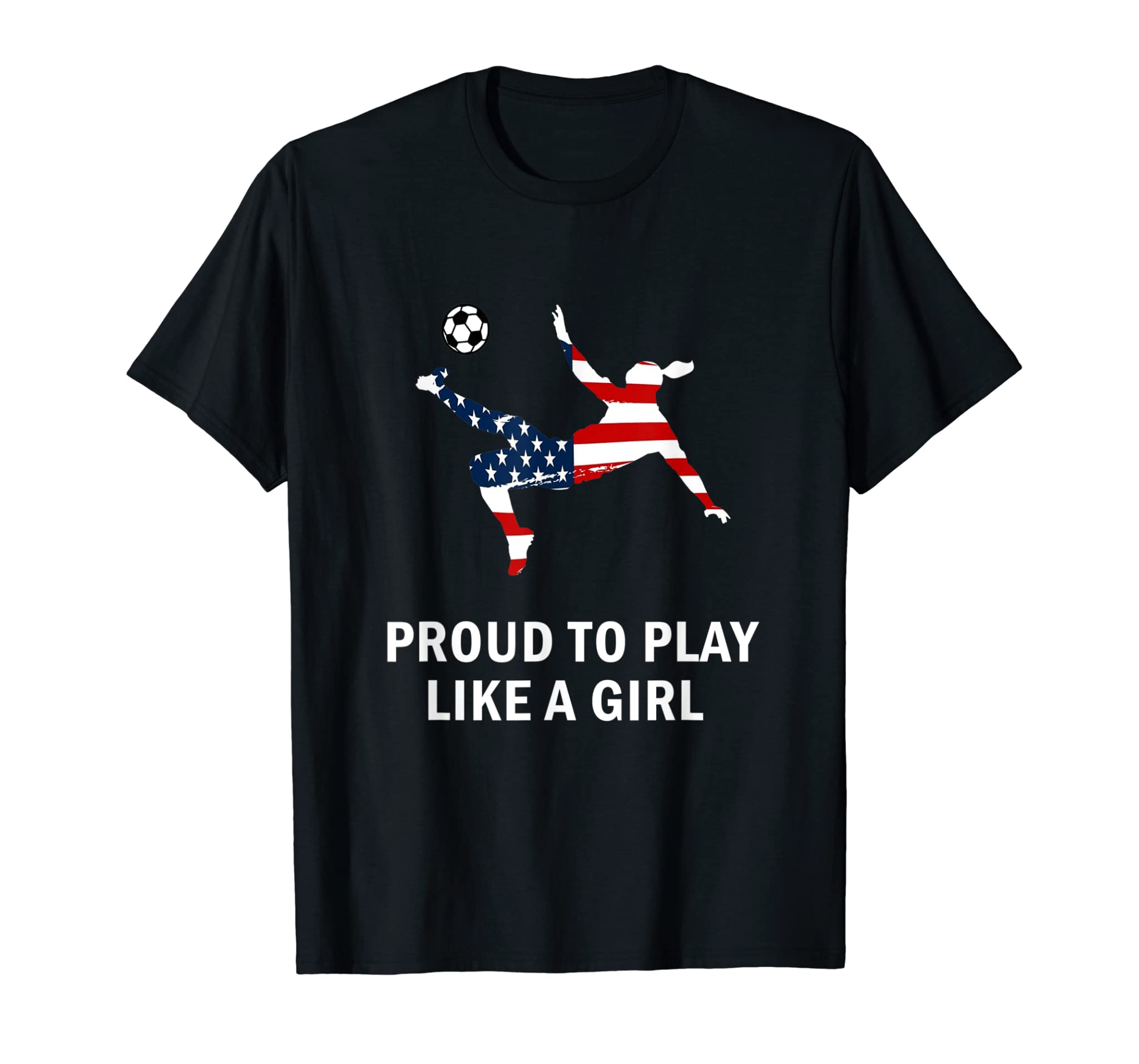 Us. Women Soccer Team Player Fan T-Shirt Proud To Play