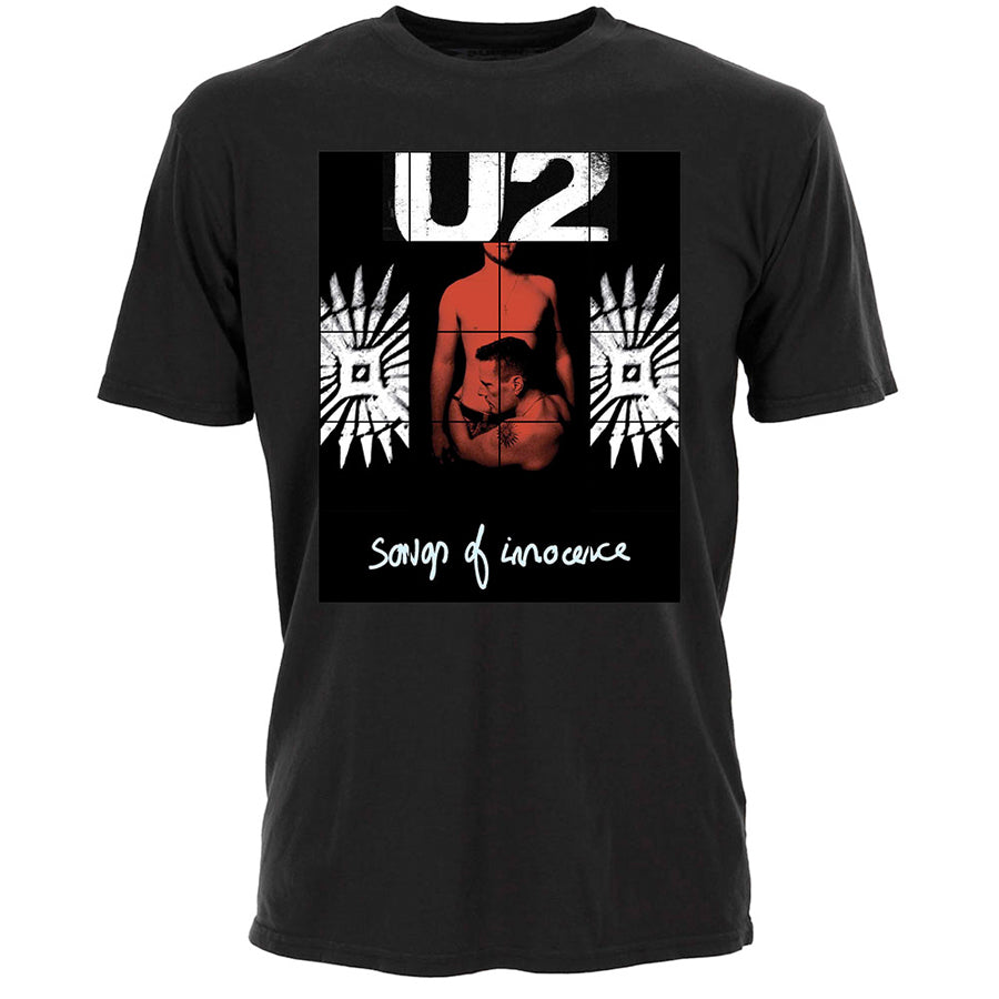 U2 – Sons Of Innocence Red Shade – Black T-Shirt