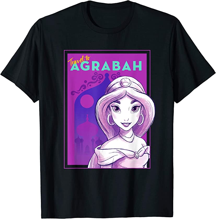 Aladdin Princess Jasmine Travel to Agrabah T-Shirt