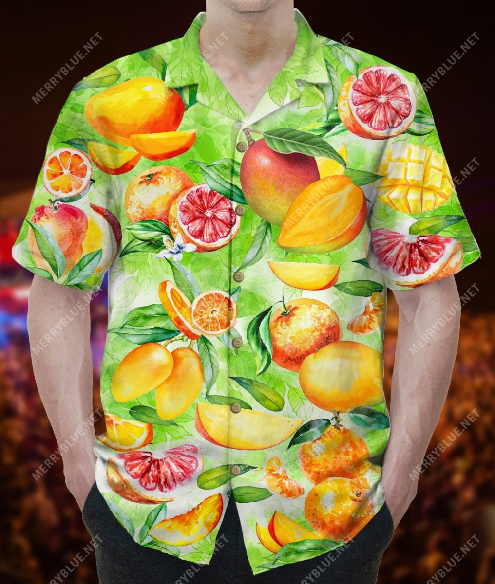 Summers Are Time For Mangoes And Nostalgia Unisex Hawaii Shirt Ha100480