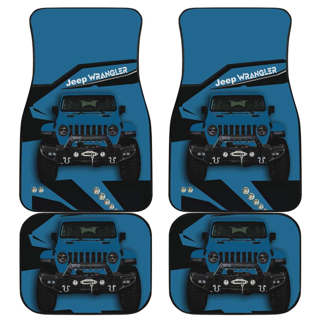 Blue Jeep Car Floor Mats Car Accessories