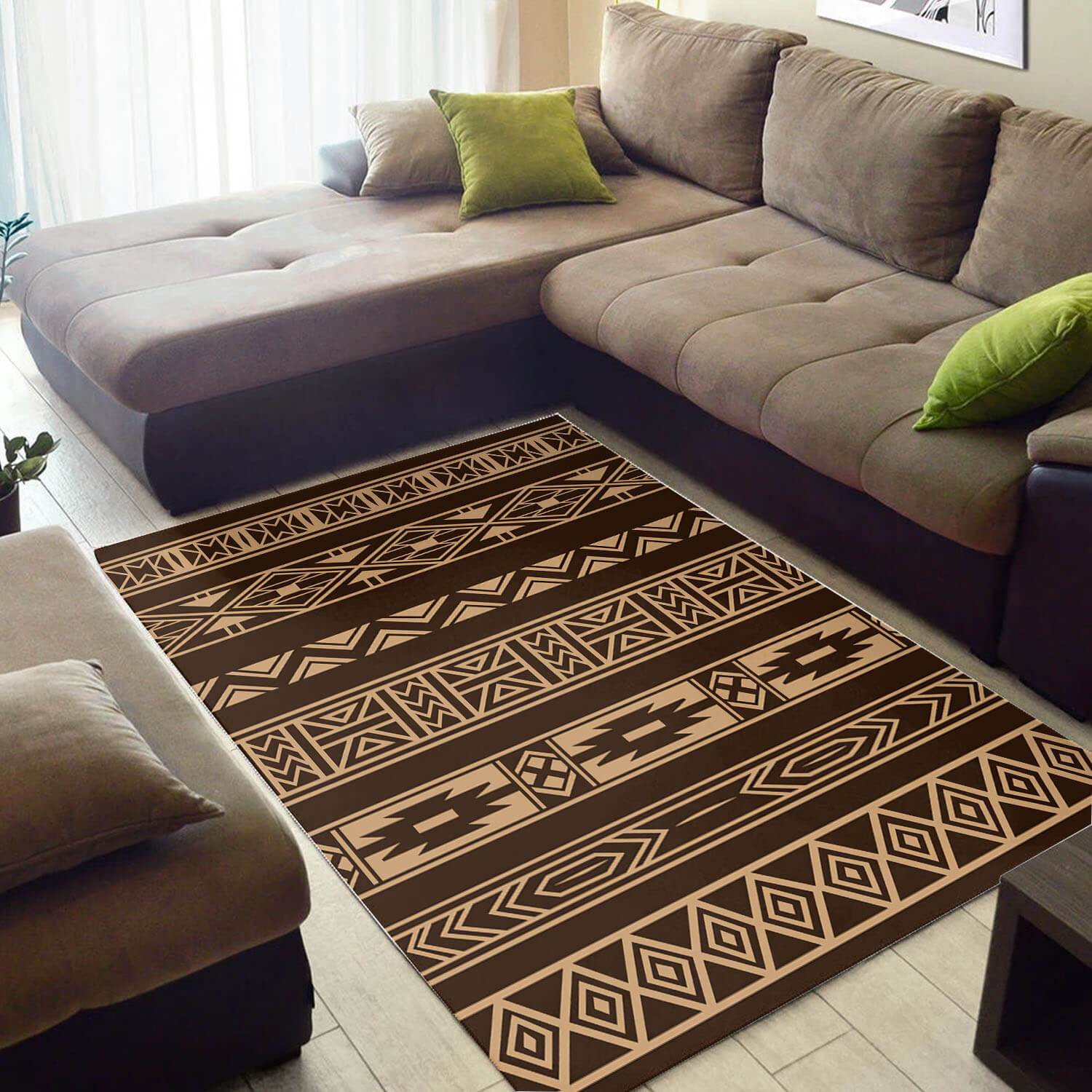 Inspired African Style Rugs Amazing African Afrocentric Pattern Art African Themed Rugs African House Decor WBG3188