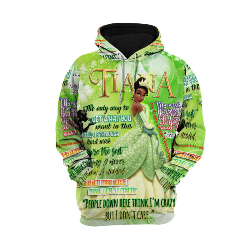 Tiana And The Frog Quotes Unisex Hoodie/ Zip-Up Hoodie