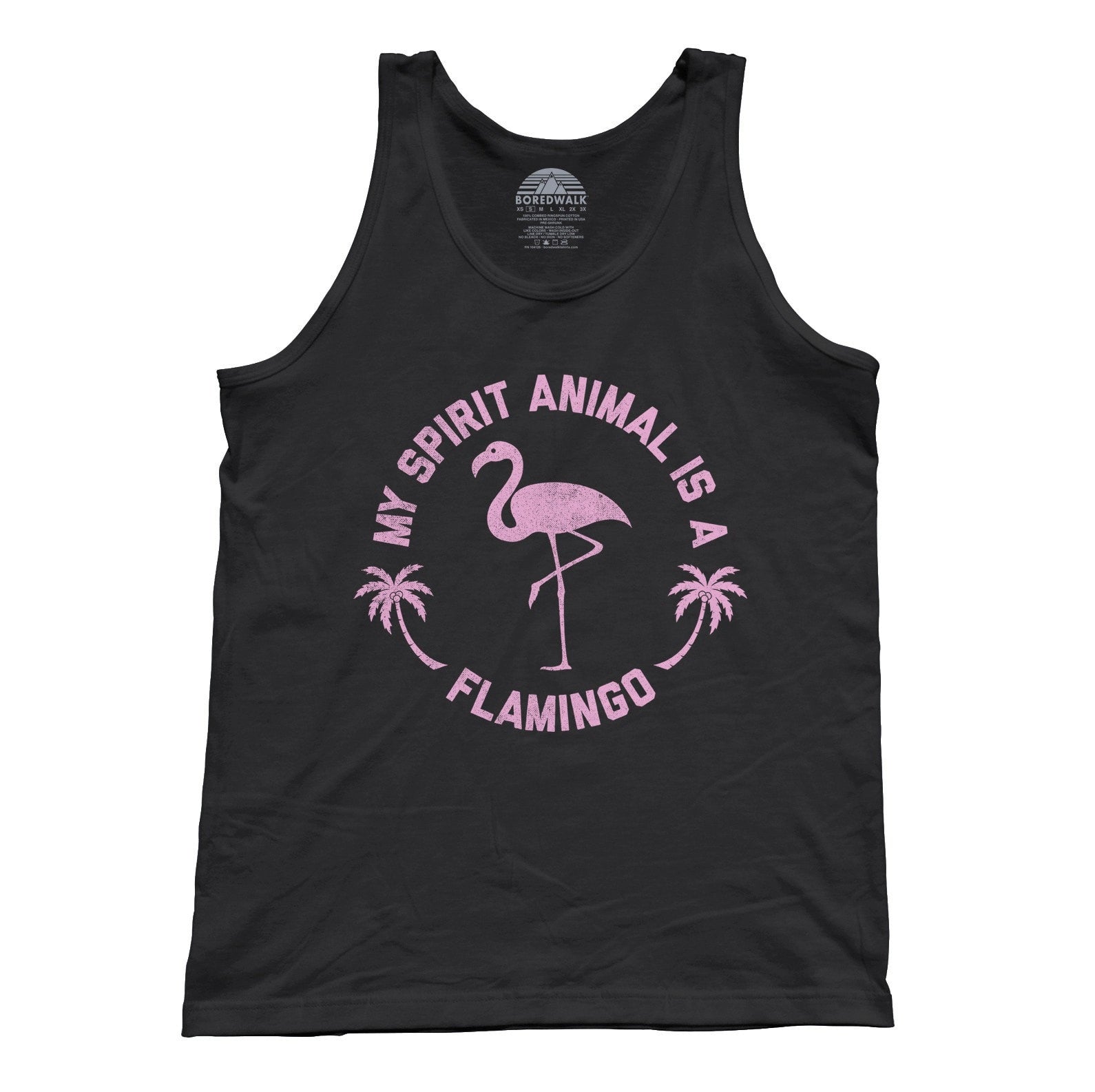 Unisex My Spirit Animal Is A Flamingo Tank Top