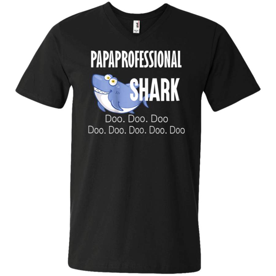 AGR Paraprofessional Shark Doo Doo Doo Unisex V-neck